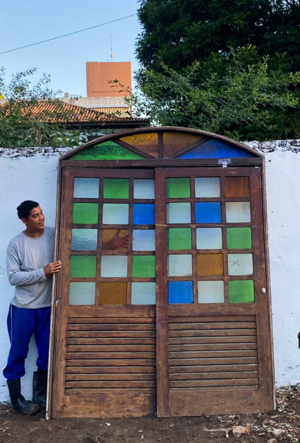 Porta de correr c/ arco