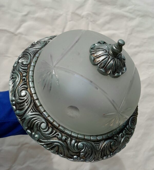 Lustre Plafon De Teto Em Metal Estilo Colonial