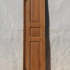 Folha de porta de madeira maciça restaurada - 41x223cm