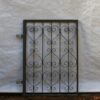 Grade de serralheria decorada cinza - 75 x 107 cm