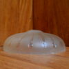 Cúpula de vidro decorada fosca - 25 x 8 cm - Imagem 2
