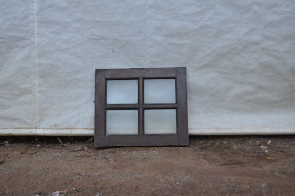 Folha de janela pivotante de madeira com vidro - 53,5 x 45,5 cm - Image 2
