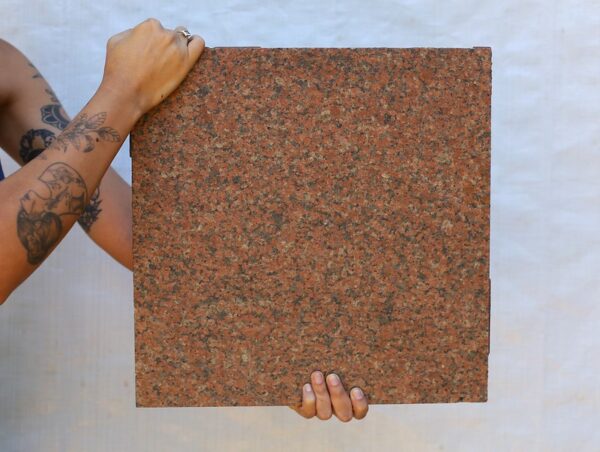 Piso de mármore vermelho brasil