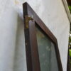 Porta com painel de vidro de madeira maciça e maçaneta trabalhada - 73 x 205 cm - Image 4