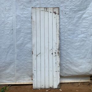 Porta calha mexicana com pintura branca de madeira maciça - 67 x 199 cm