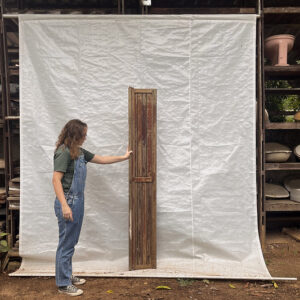 Bandeira fixa com veneziana - 30,5x196 cm