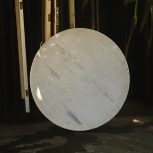 Tampo de mármore Carrara  - ⌀ 109,5 cm