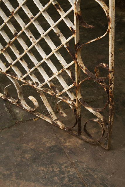 Grade de ferro branca - Imagem 3